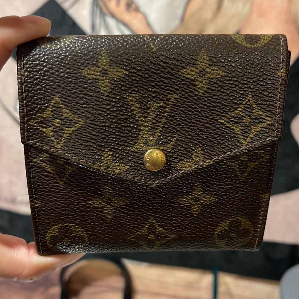 Double side LV wallet